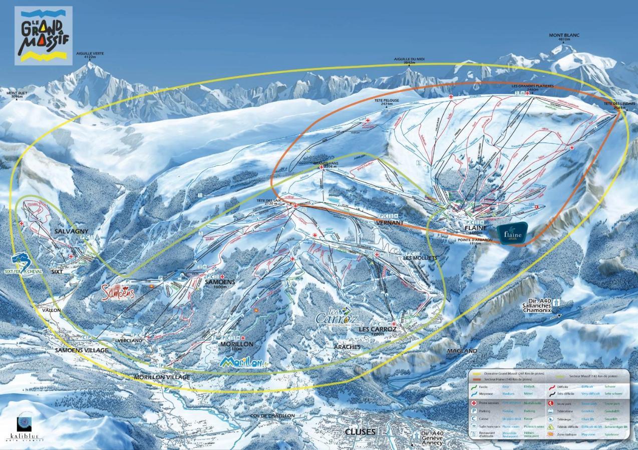 Les Frahans Samoëns Kültér fotó